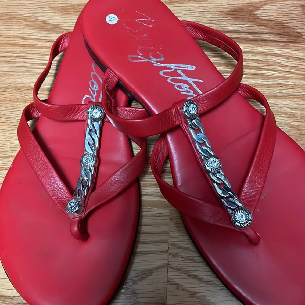 Brighton sandal in red Size 6.5 - Picture 4 of 4